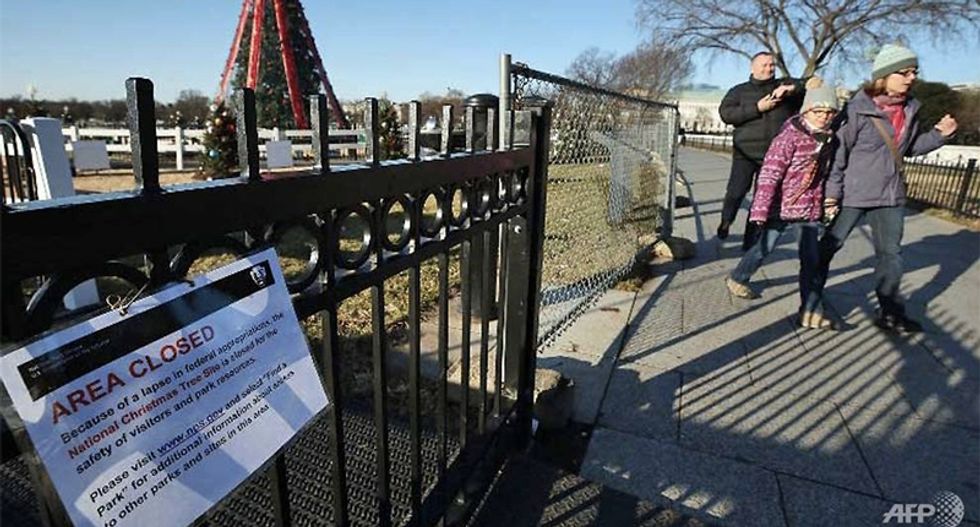 As budget talks stall the US grinds to a halt for lengthy government shutdown