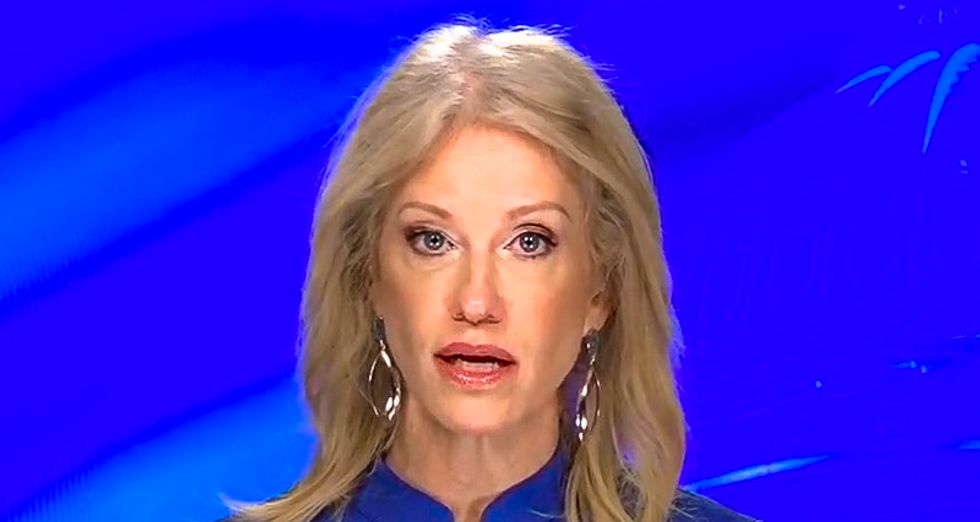 Kellyanne Conway snaps after Fox News host mentions Adam Schiff