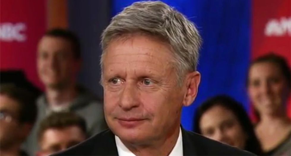 Palin Redux? WATCH: Libertarian candidate Gary Johnson unable to name one world leader he admires