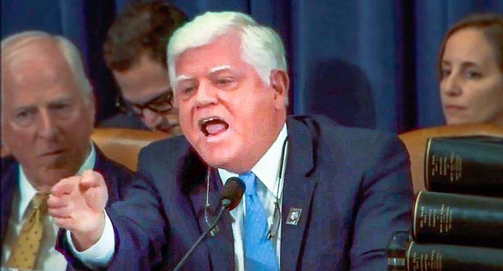 'This is theater!' Rep. John Larson absolutely blisters GOP for refusing to ask experts about tax cuts