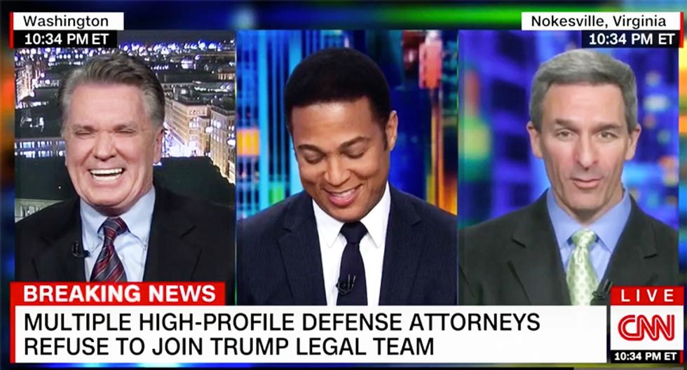 Former GOP Attorney General Cuccinelli dissolves in panic on CNN when asked if he would be Trump's lawyer