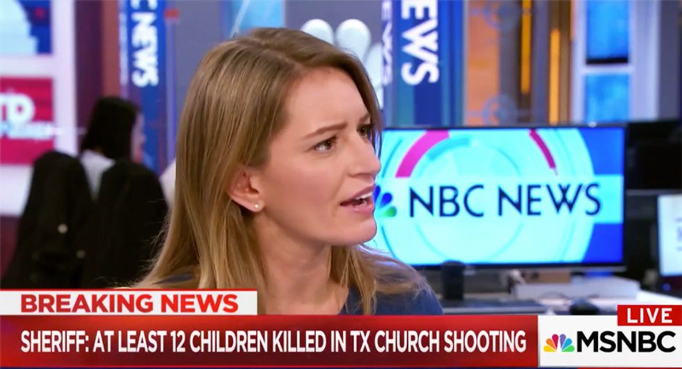 'Do we talk about Vegas now?': MSNBC's Katy Tur rips talking point it's 'too soon' to talk about gun violence