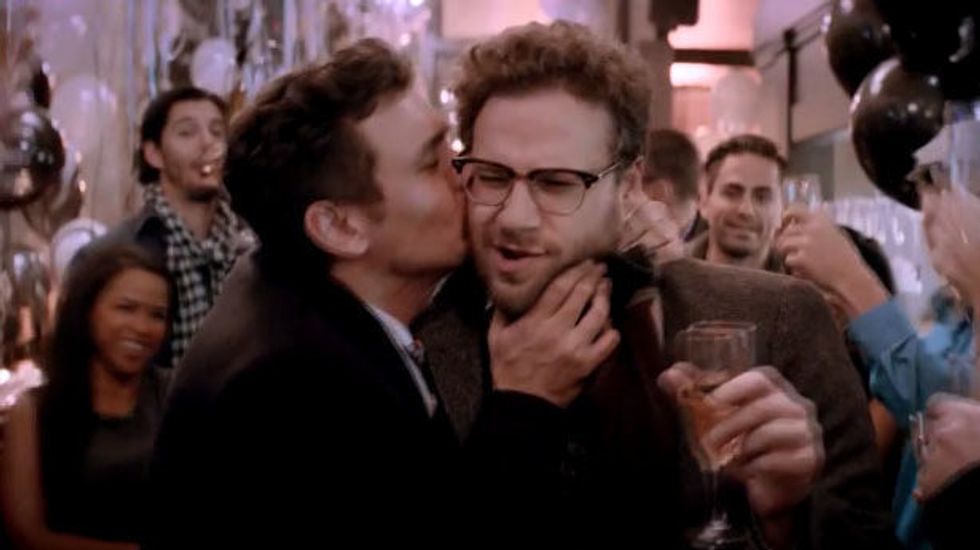 Seth Rogen: ‘It doesn’t take a genius’ to understand Trump’s presidency is ‘blatantly idiotic’