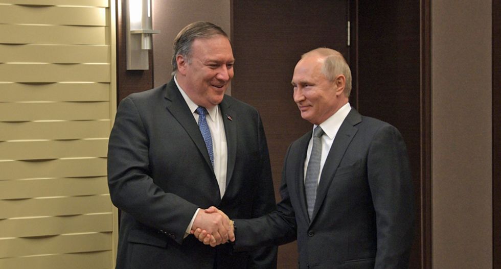 Pompeo threatens Russia with ‘enormous price to pay’ for bounties while Trump still denies them