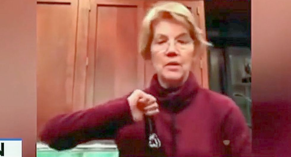 MSNBC host: Elizabeth Warren is 'pandering to millennials' because she drank a beer from the refrigerator