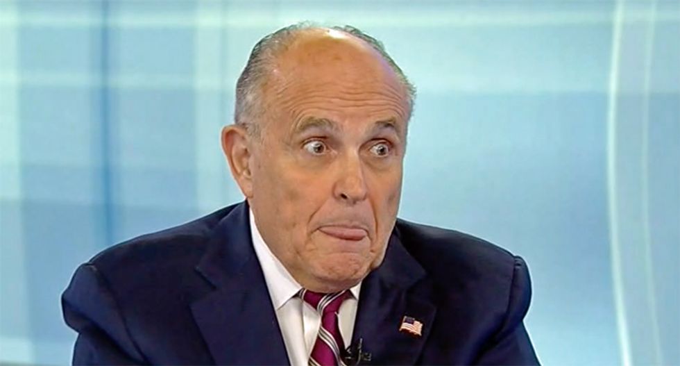 Secretary of State desperately tries to separate the White House from Iranian group Bolton and Giuliani advocated