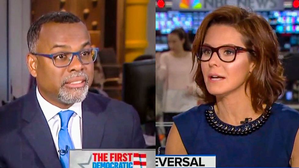 WATCH: Princeton professor jerks a knot in MSNBC anchor for defending 'innocence' of racist Harvard reject