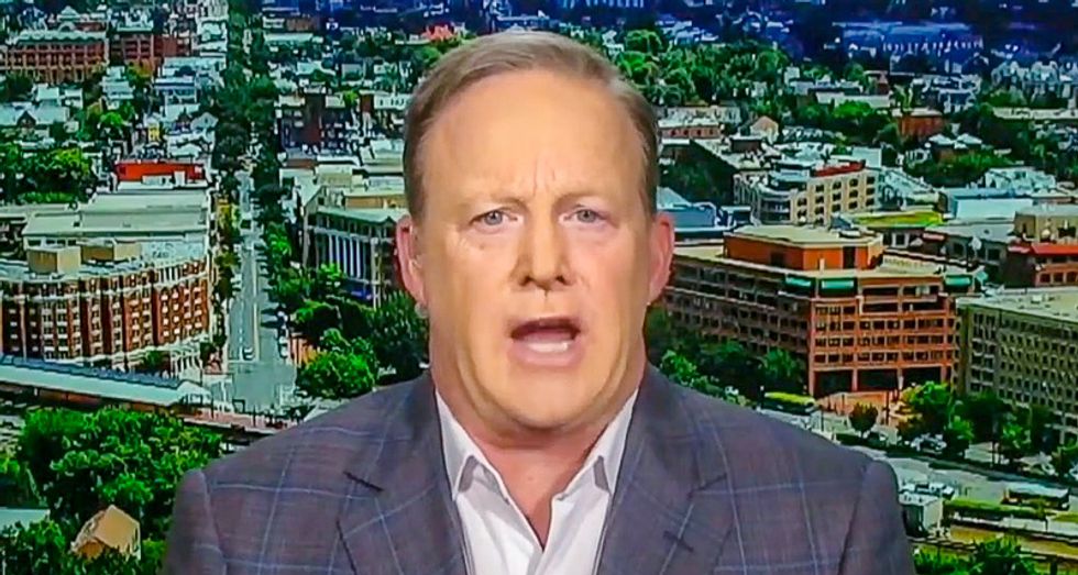 Sean Spicer melts down on Fox News as Dems edge closer to impeachment: ‘You can’t cover up nothing’