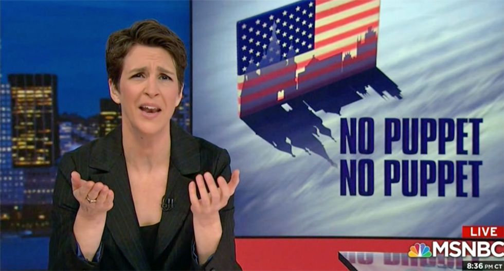 WATCH: Maddow reveals how Trump gets his craziest conspiracy theories direct from the Kremlin