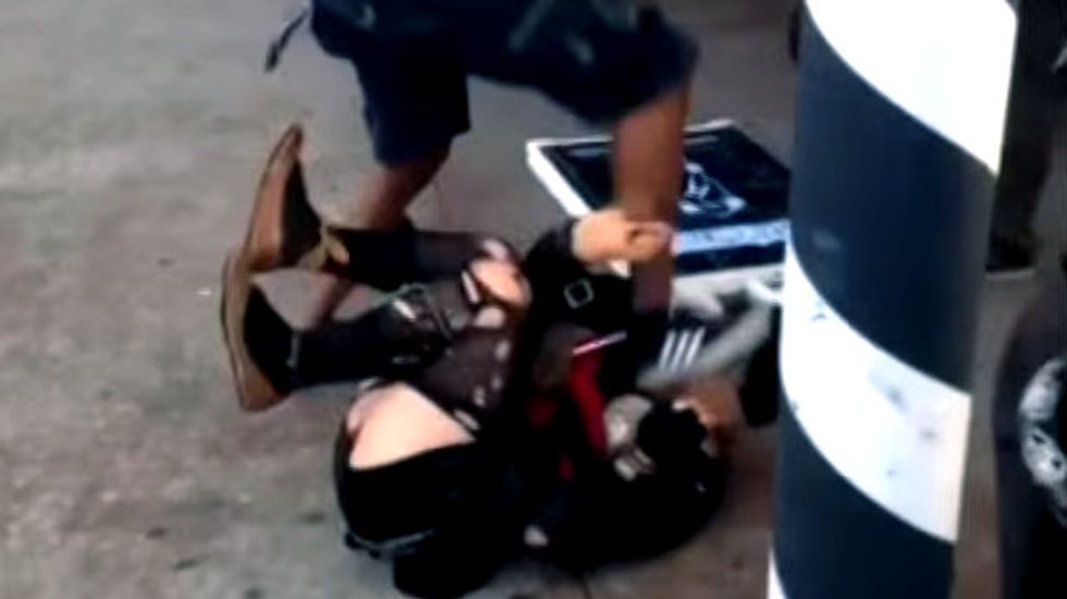 Viral video shows Atlanta trans woman being stomped on as bystanders watch and film