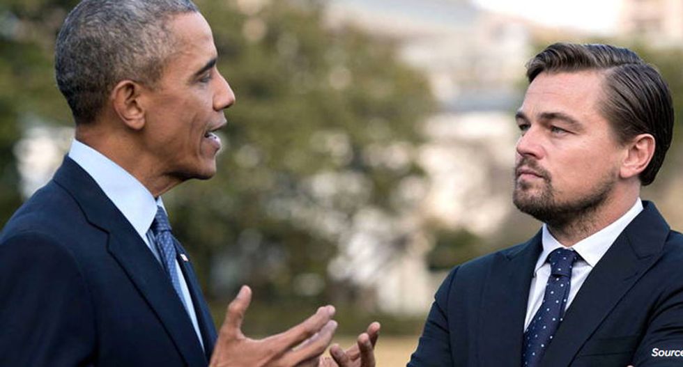 WATCH: President Obama sits down with Leonardo DiCaprio to talk about the future of the planet
