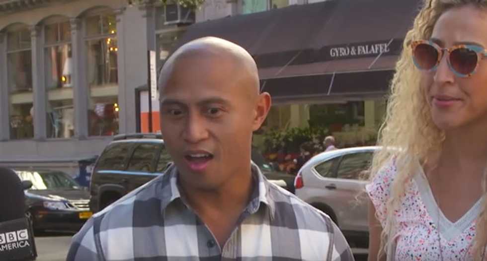 ‘No! I’ll kill myself’: Fake newsman tells people on the street Hillary dropped out and Trump is president