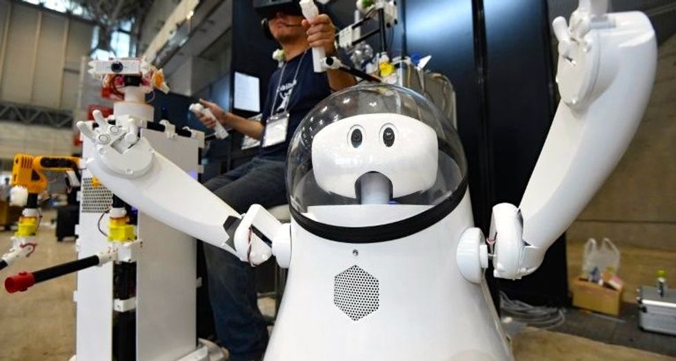 Robots galore as Asia's biggest tech fair opens near Tokyo