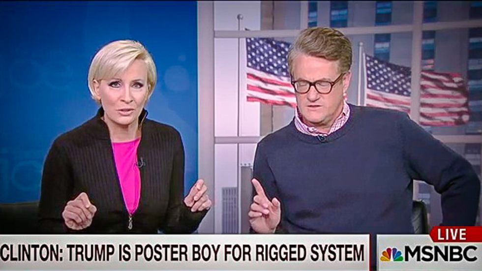 Mika Brzezinski snaps at Clinton: 'Get off your high horse' because Trump is 'brilliant' on taxes
