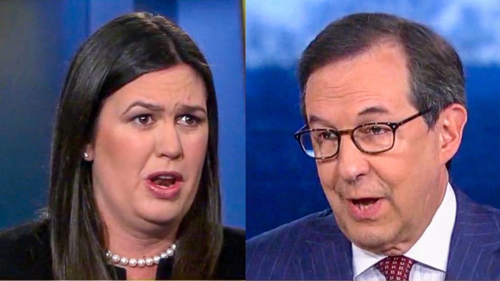 'That's a lot of questions': Sarah Sanders wilts as Fox host grills her for lying about terrorists on border