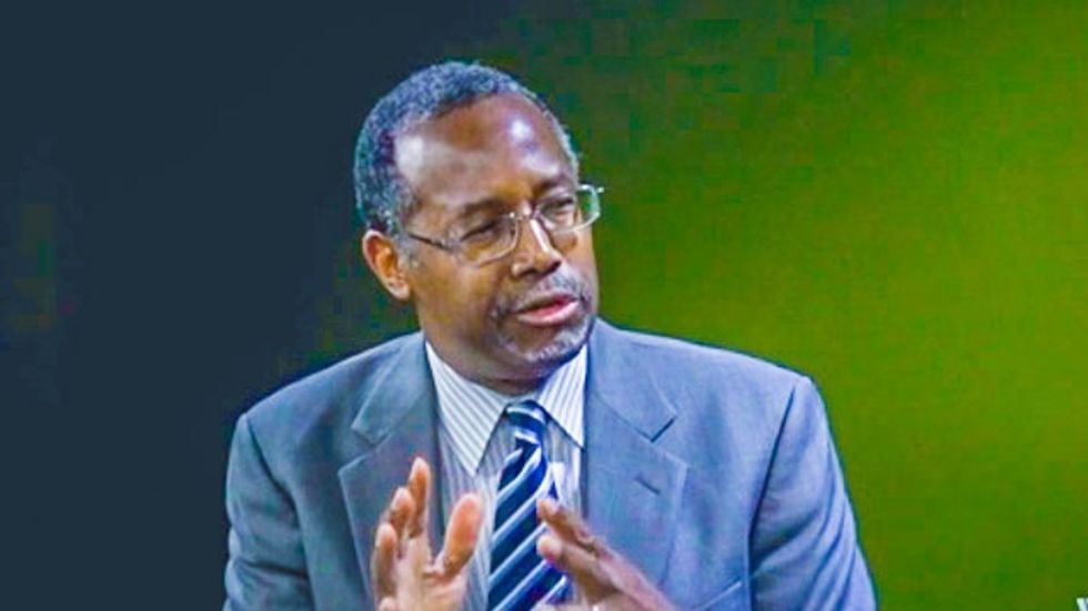 Ben Carson's boardroom support for gay rights could test his base