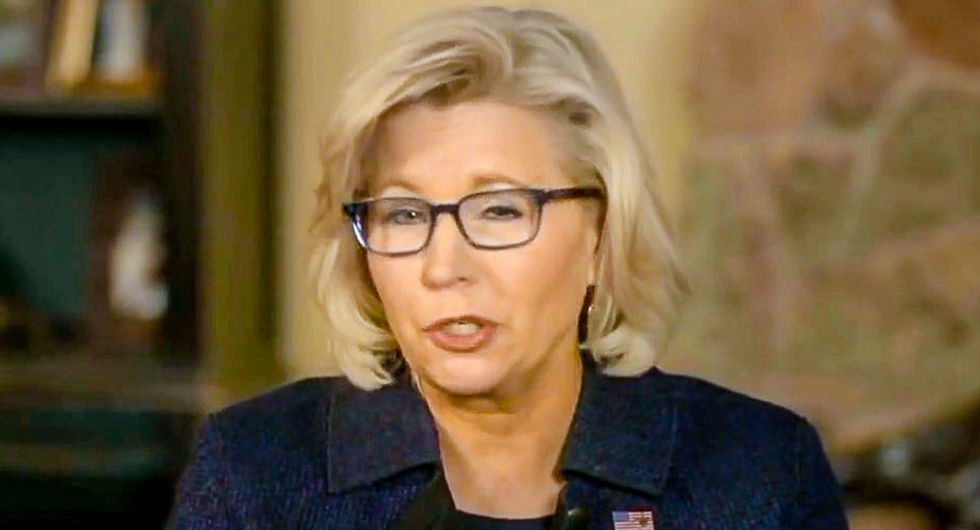Liz Cheney -- of all people -- calls on Trump allies to stop smearing Purple Heart recipient