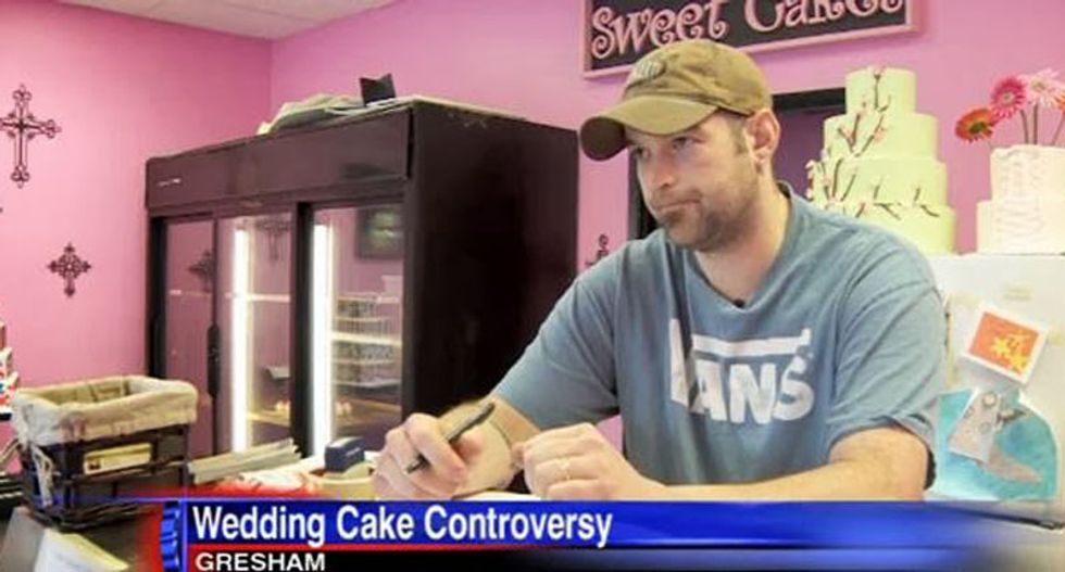 Judge upholds $130K fine for Christian bakery who refused to make cake for lesbian wedding