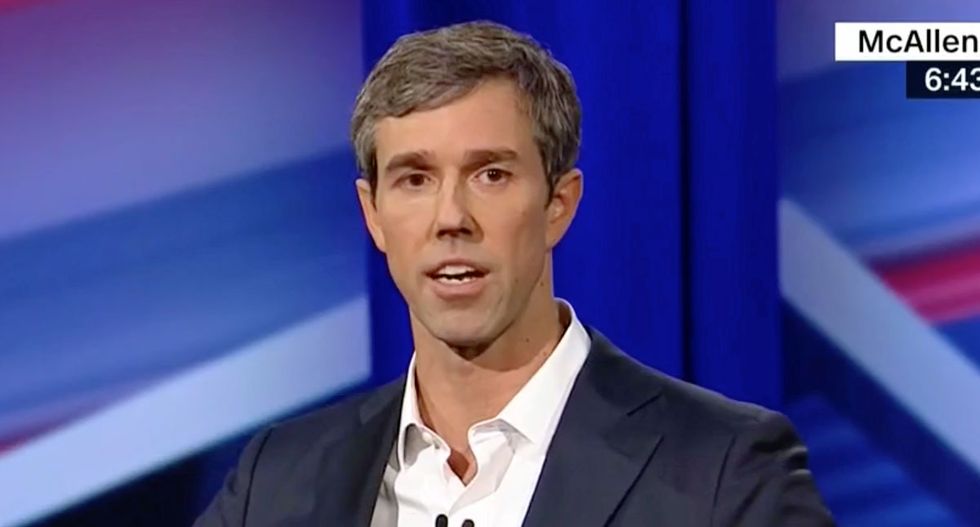 ‘Invest in people and not corporations’: Watch Beto O’Rourke’s moving answer to unemployment in Texas town hall