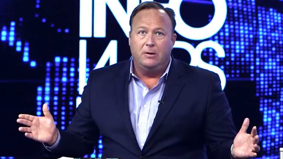 Alex Jones sinks to a new low, calling Michelle Obama 'the First Tranny'