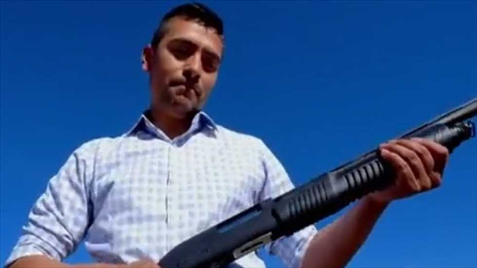 Washington state Democrat takes up arms and rides a donkey to D.C. in campaign ad