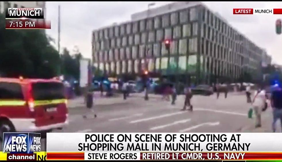 Fox immediately makes Munich shooting about U.S. gun laws: 'We're not going to have a country'