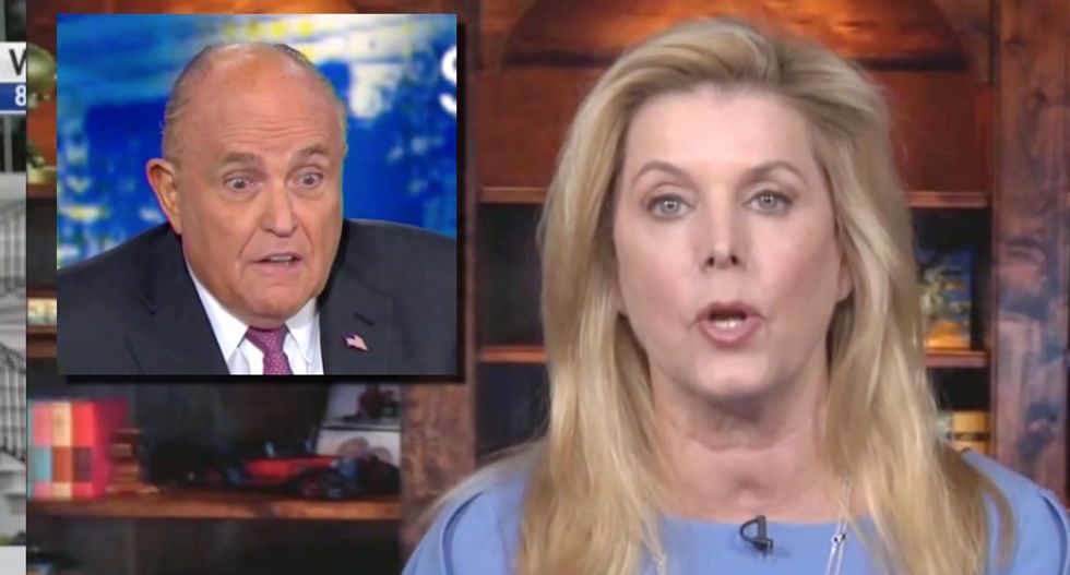 MSNBC host stunned by former prosecutor's blistering assault on Rudy Giuliani's reputation: 'Pathetic excuse for a shill'