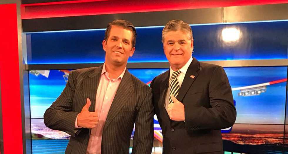 RNC is offering signed copies of Sean Hannity's new book for $75 after spending nearly $100,000 on Donald Trump Jr.'s book last year
