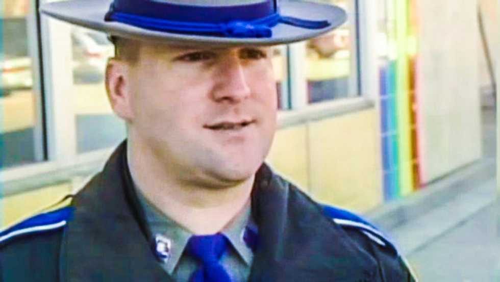Connecticut trooper admits to stealing bloody gold crucifix, cash from dying motorcyclist