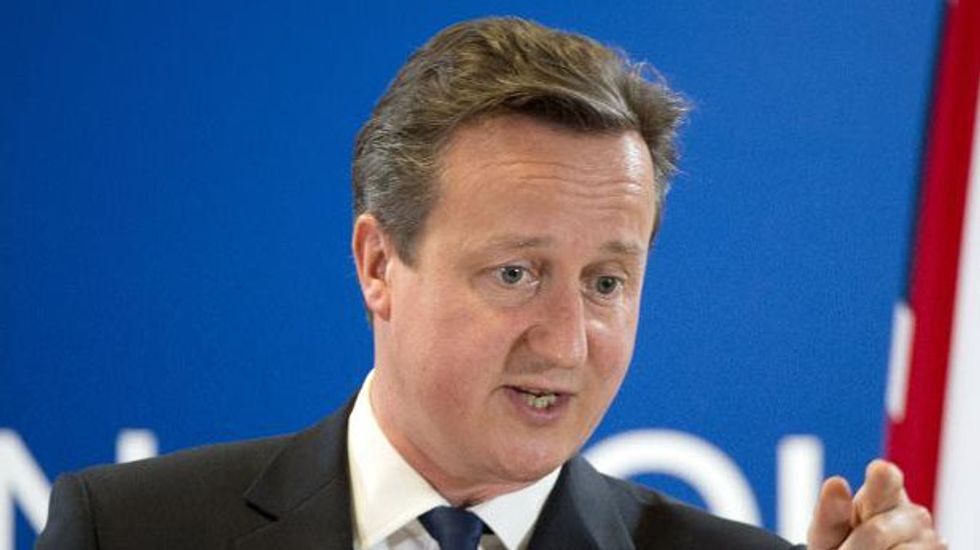 British prime minister calls for swift justice over shot down Malaysian Airlines flight