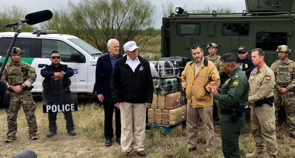 Trump warns the US border 'is eventually going to be militarized'