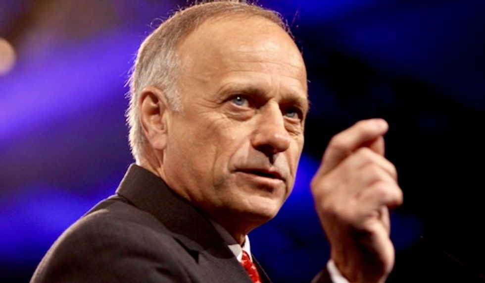 White nationalist Congressman Steve King denies defending white nationalist
