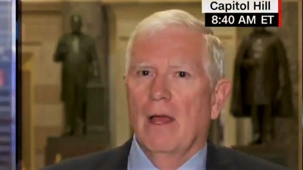 GOP lawmaker short circuits when CNN host asks if Dem president could declare climate change a 'national emergency'