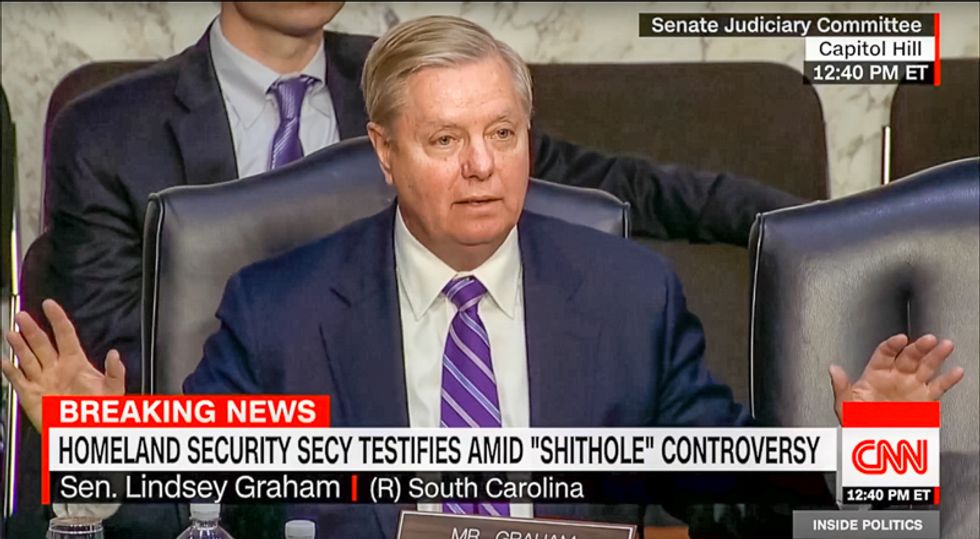 'This has turned into a sh*t show': Lindsey Graham peppers DHS secretary after Trump reneges on immigration