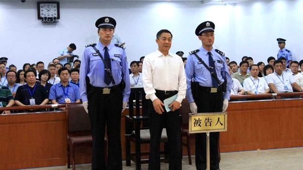 Chinese court sentences 'guilty' politician Bo Xilai to life in prison following corruption trial