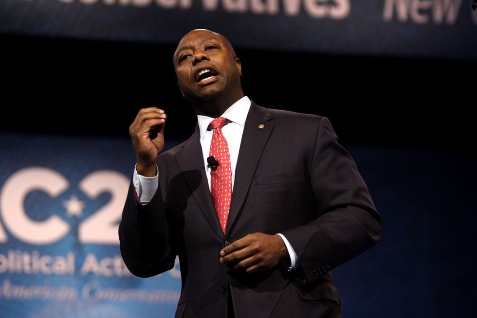The GOP’s only black senator just took his party to the woodshed for tolerating unhinged racists in their ranks