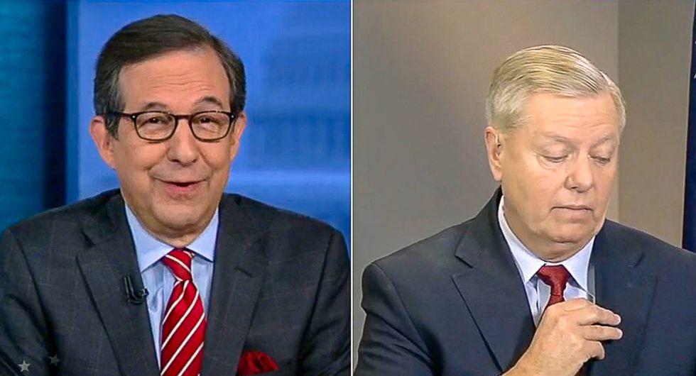 WATCH: Lindsey Graham rips off mic and storms off Fox after questions about replacing Ruth Bader Ginsburg