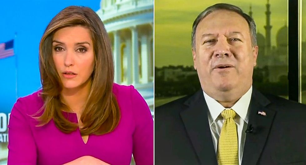 'Margaret, Margaret, Margaret': Mike Pompeo talks down to CBS host for asking about Trump being a Russian agent