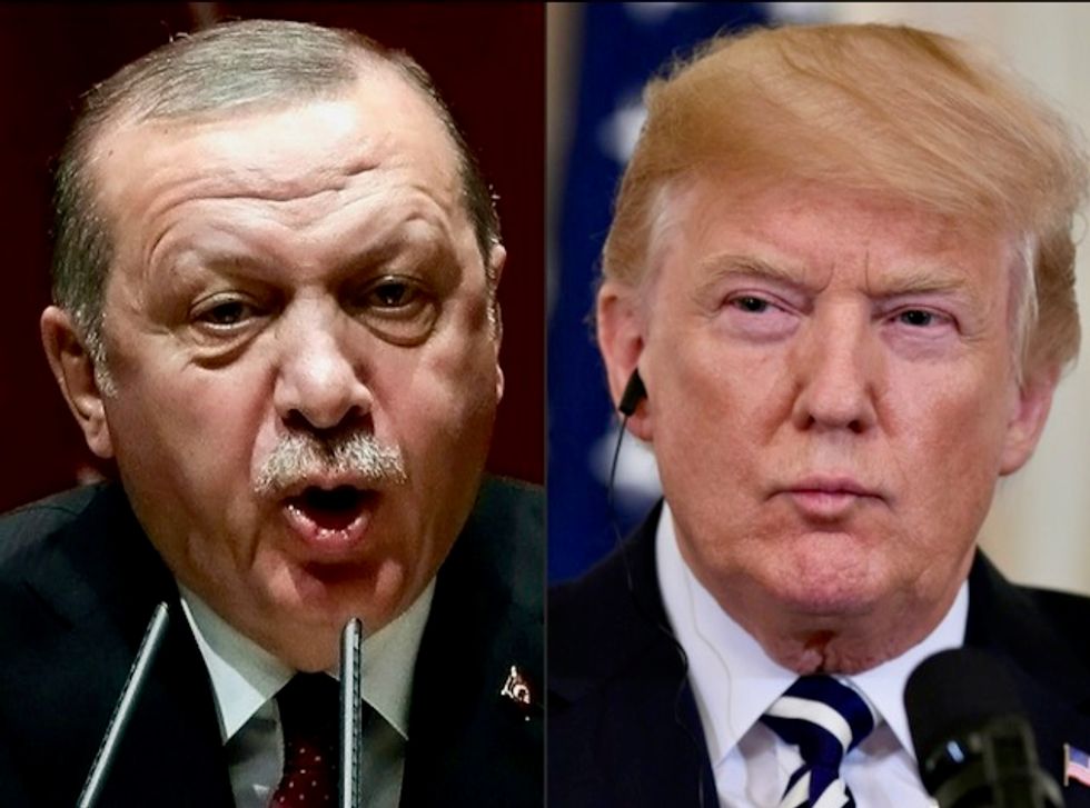 Syria Kurds defend key town as Turkey ignores US