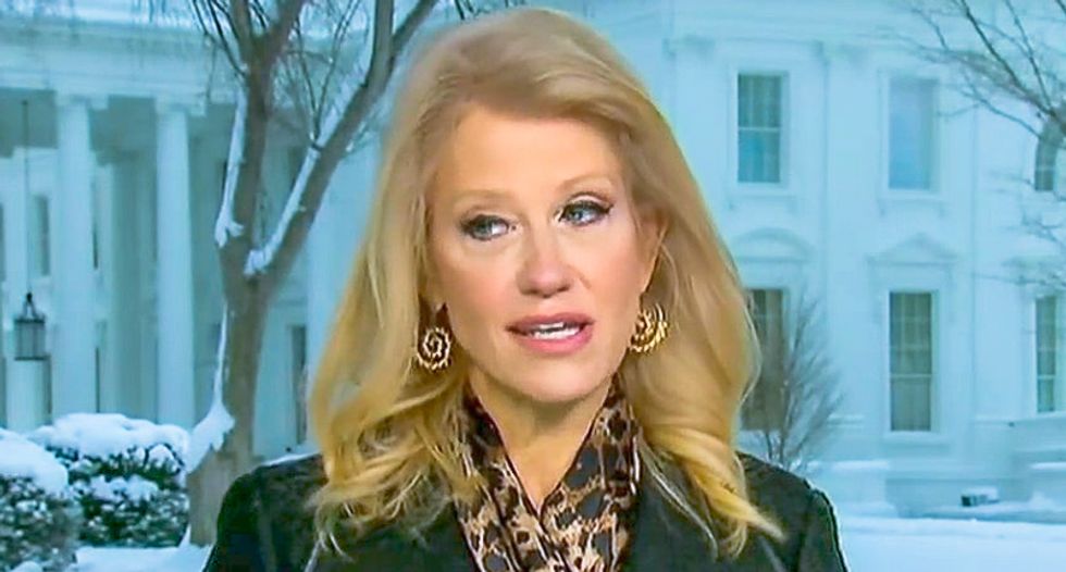 Kellyanne Conway claims a woman assaulted her in a Maryland restaurant last year