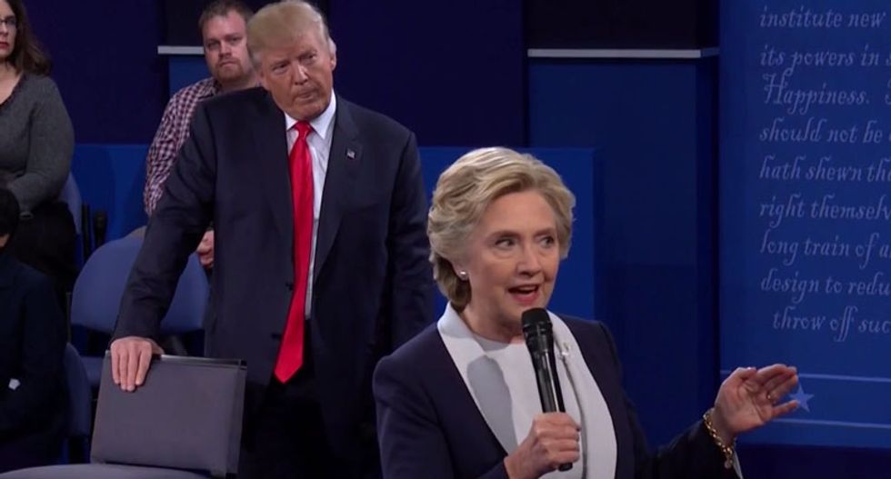Donald Trump showed all he can do is prowl and fume