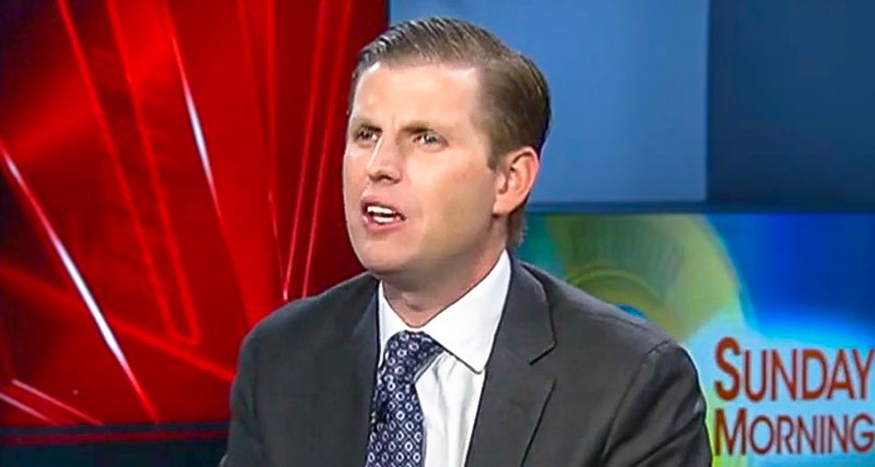 'Serious leadership' not a 'pandering hairdo': Secular group schools Eric Trump on founding principles of America