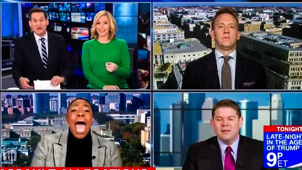 WATCH: Symone Sanders lays waste to Trump backer who put words in her mouth about Al Franken