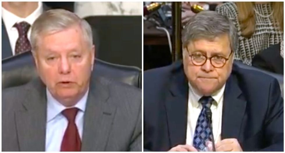 'Clean this place up': Lindsey Graham urges Trump nominee Bill Barr to wage war on FBI