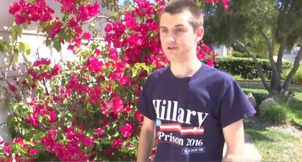 ACLU steps in to defend California student who wore Bill Clinton 'rape' shirt to school