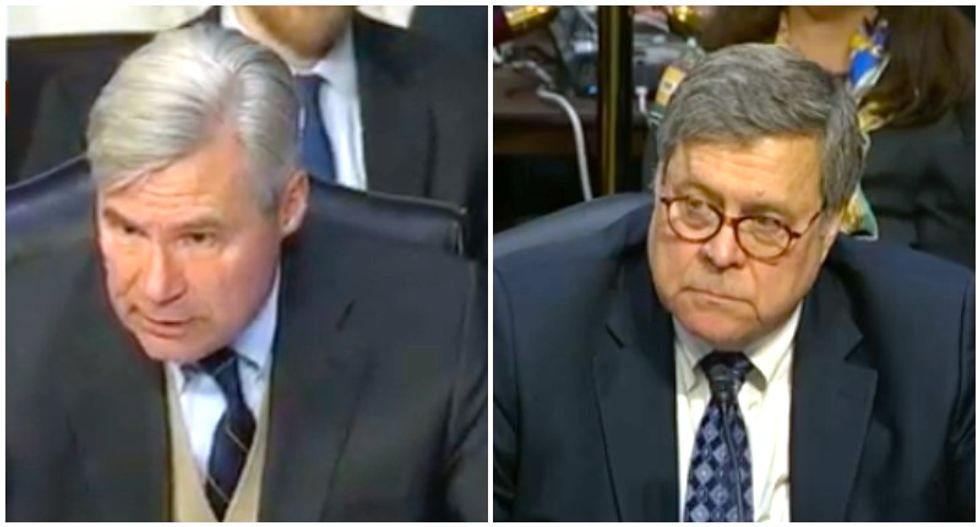 Senator corners Trump nominee Bill Barr over Matt Whitaker’s mysterious million-dollar payoff
