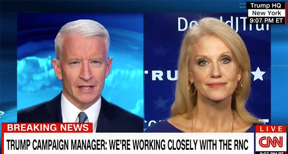 ’46 percent is bad, 37 percent is worse’: CNN host schools Kellyanne Conway on her boss's bad poll numbers