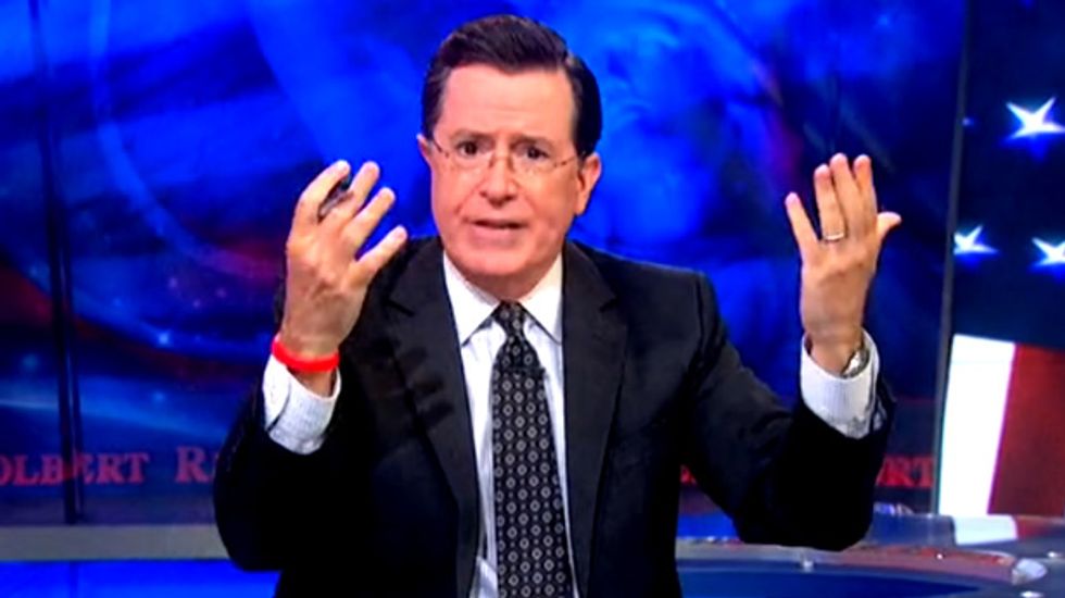 Stephen Colbert rips corporations that flee US taxes and Fox News pundits who defend them