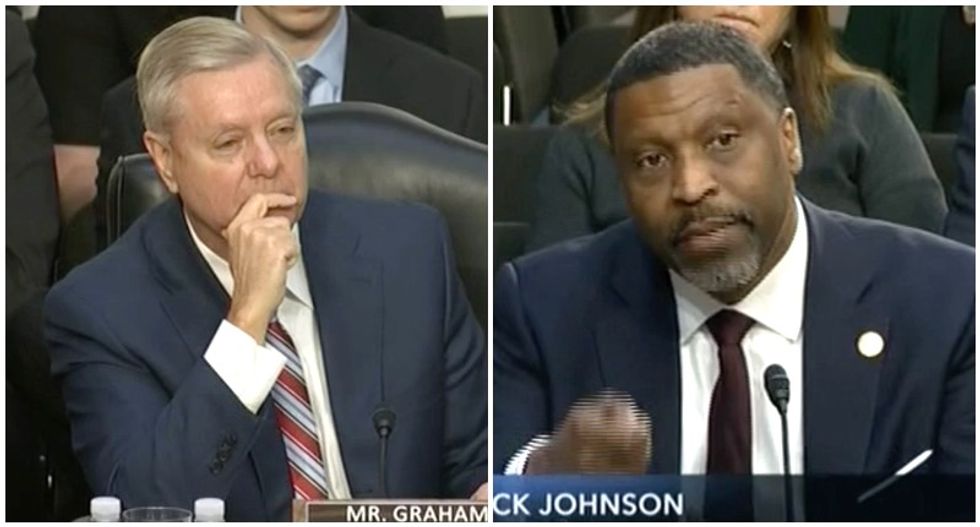 Lindsey Graham scolds civil rights leaders for giving Republicans low ratings -- and it quickly backfires