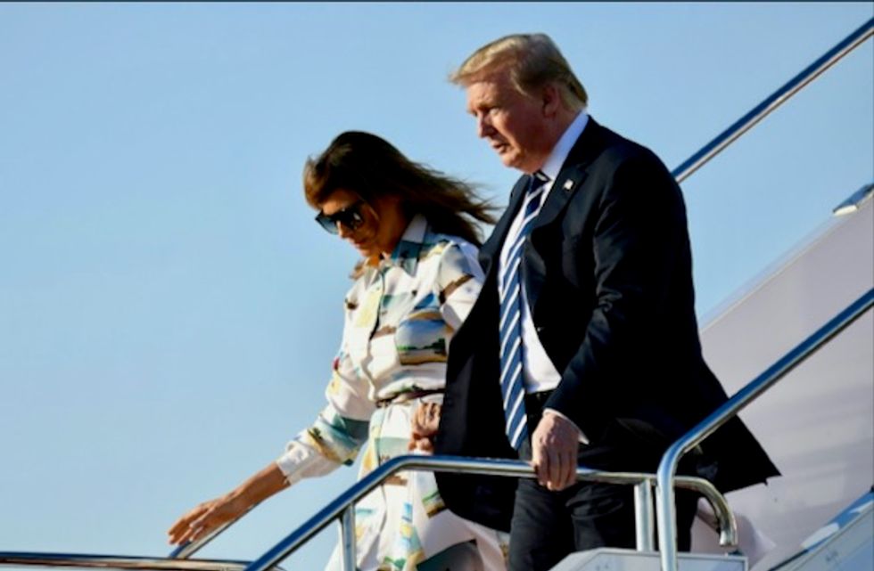 Trump urges fairer trade with Japan at start of state visit